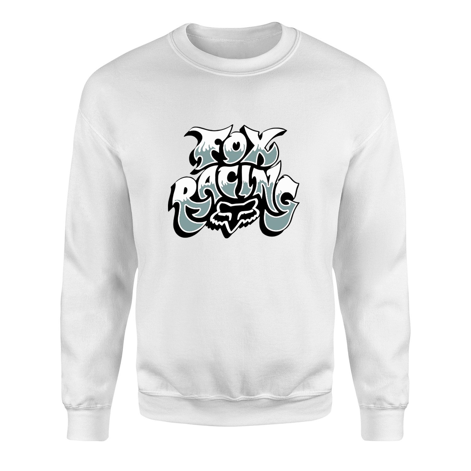 Fox Racing Sweatshirt L - Beyaz