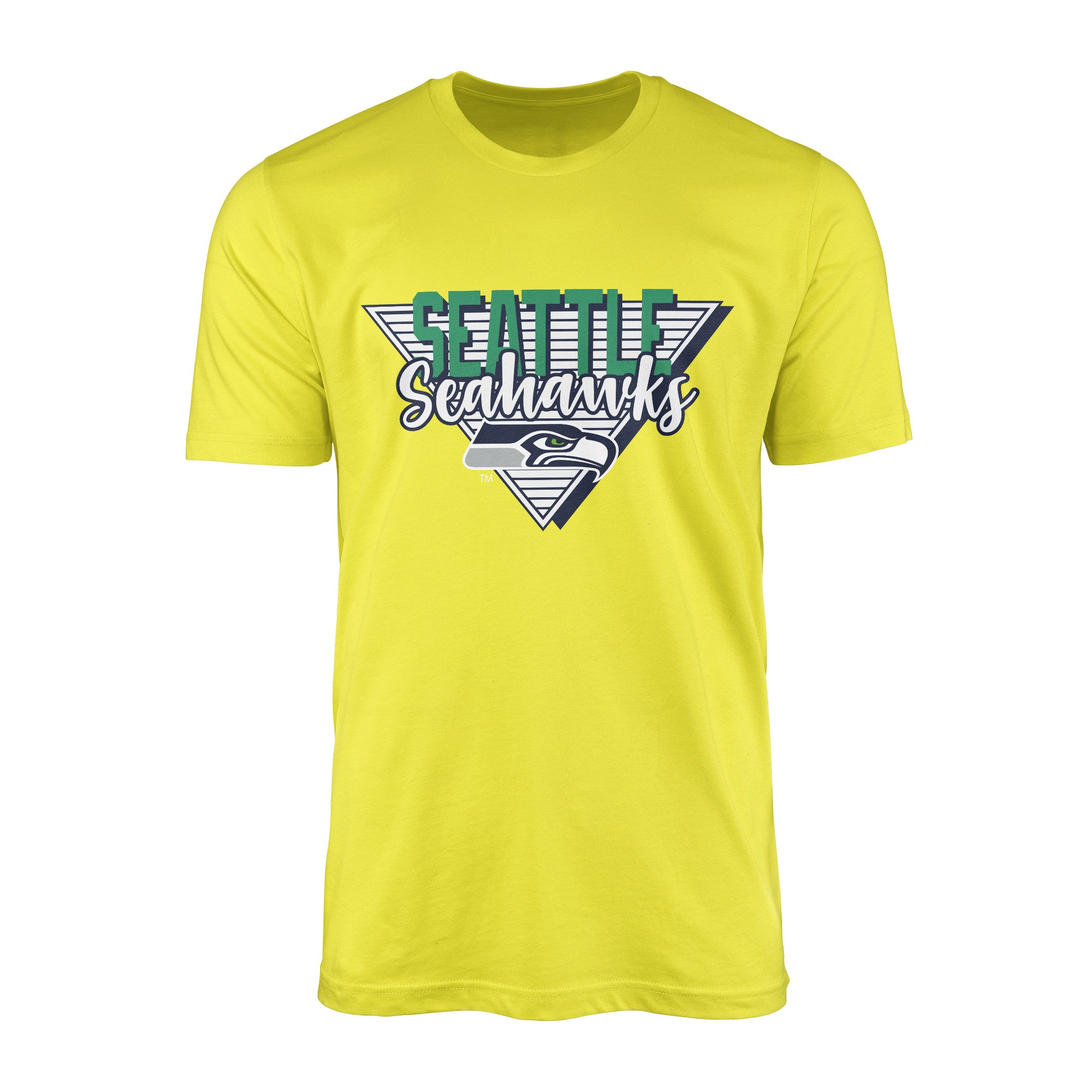 Seattle Seahawks V Tişört L - Sarı