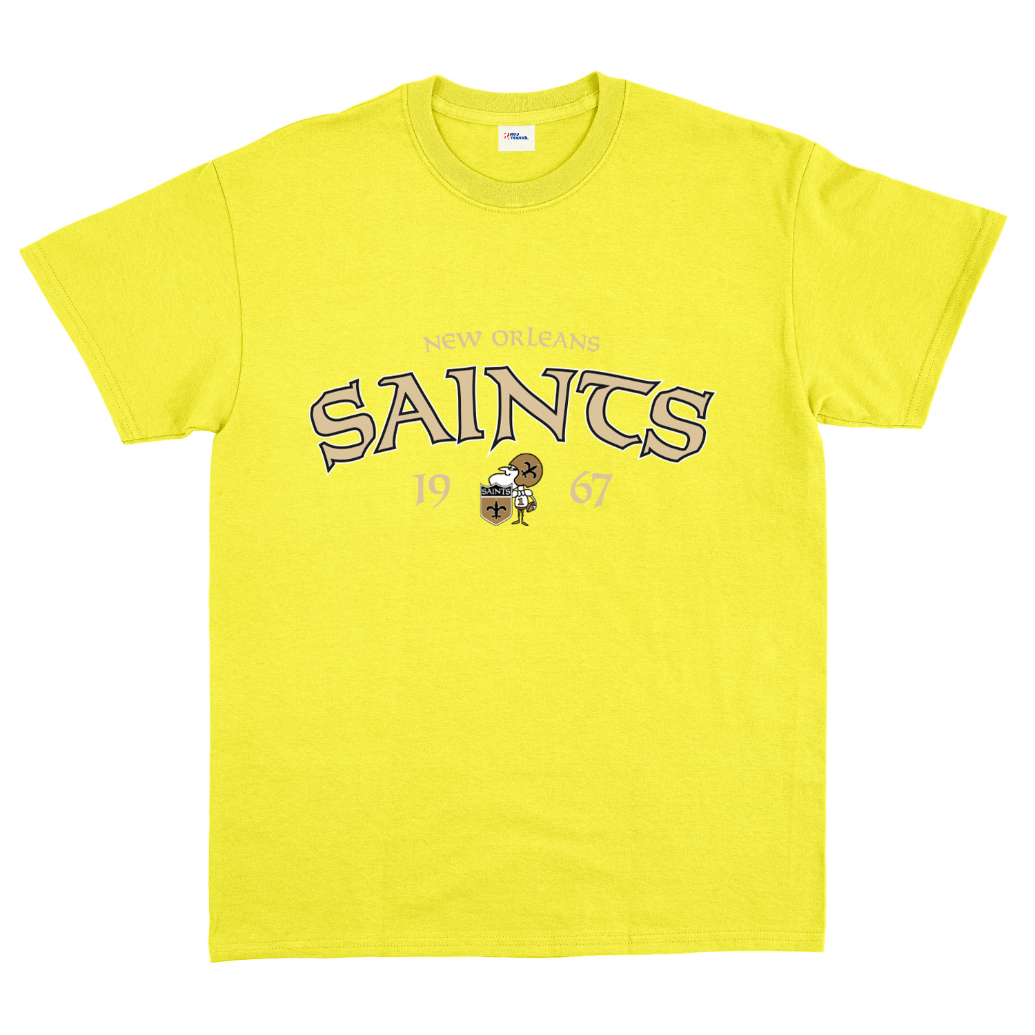 New Orleans Saints 1967 Tişört XXL - Sarı