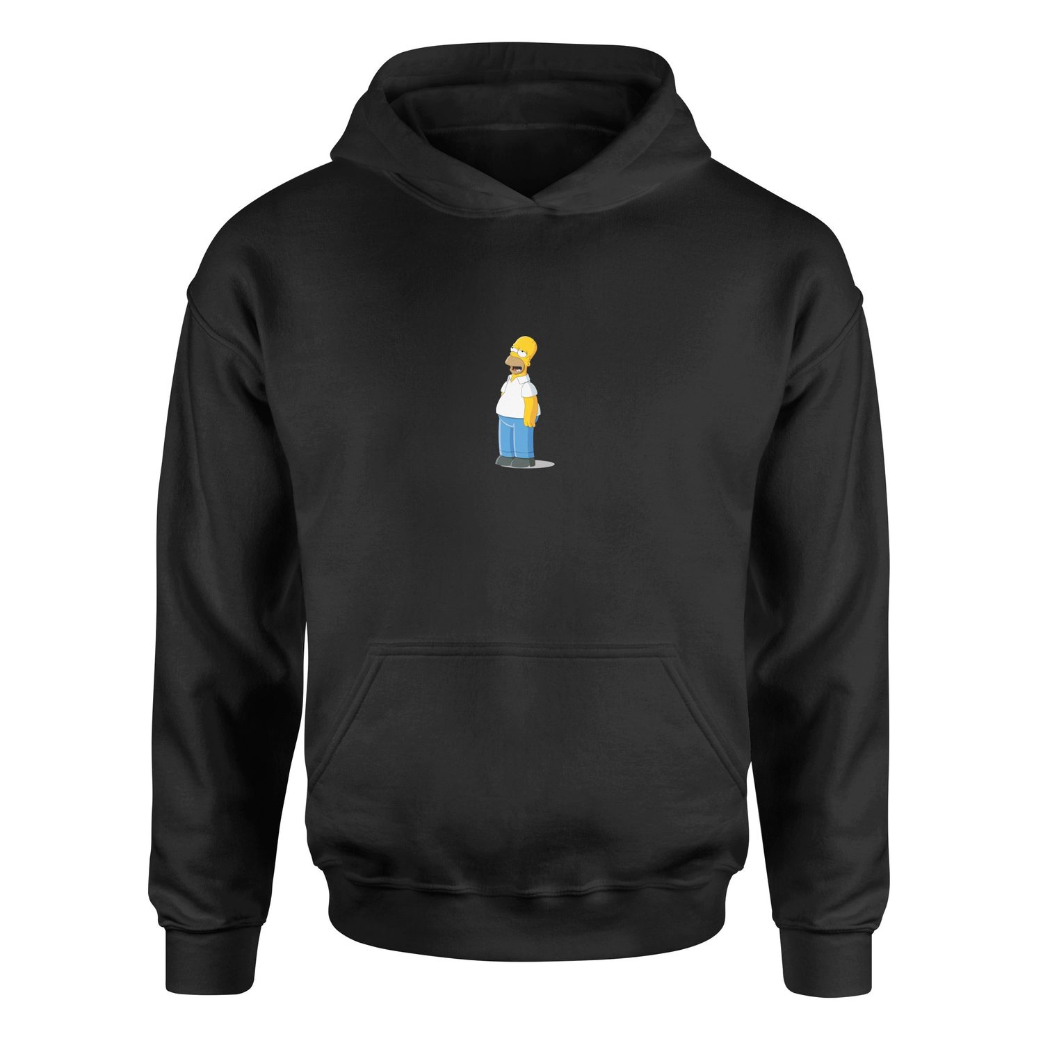 Homer Simpson, Everyday Hero | The Simpsons Hoodie S - Siyah