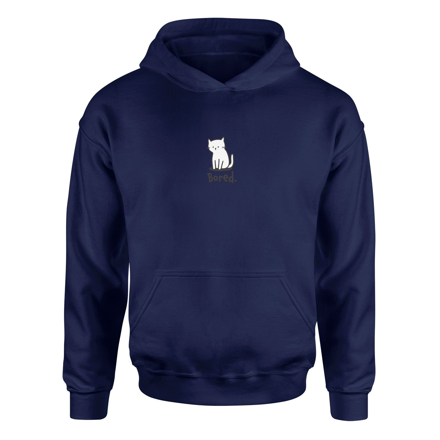 Bored. Hoodie S - İndigo Mavisi