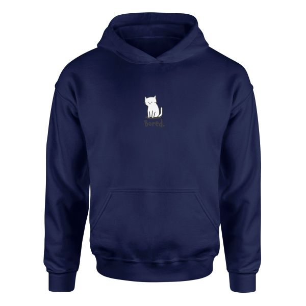 Bored. Hoodie S - İndigo Mavisi