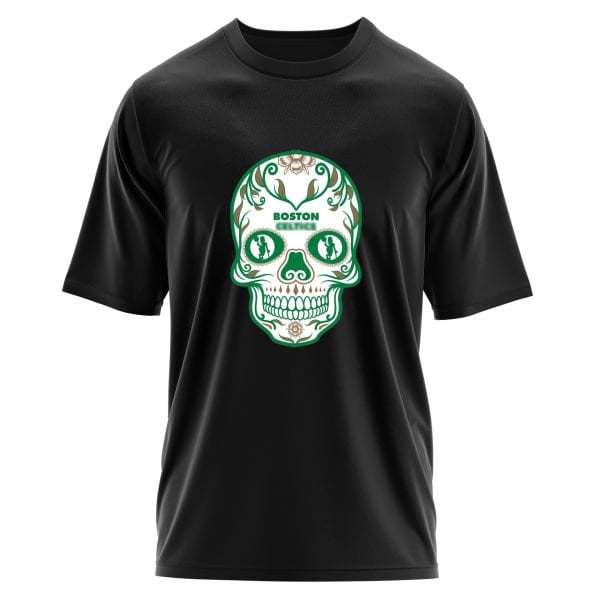 Boston Skull Oversize Tişört