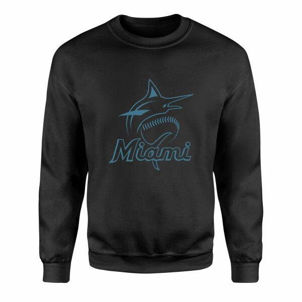 The Marlins Sweatshirt M - Siyah