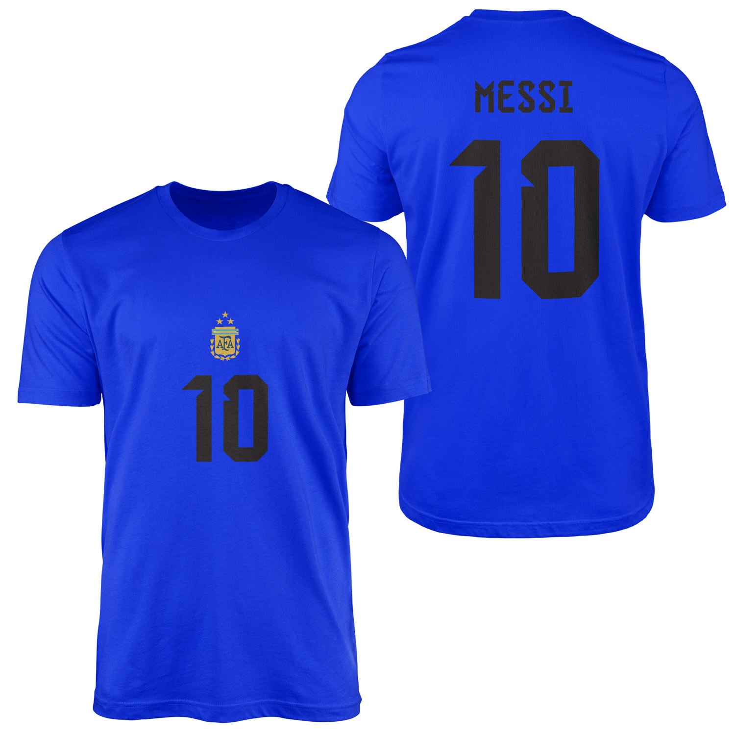 Lionel Messi Forma Tişört L - Mavi