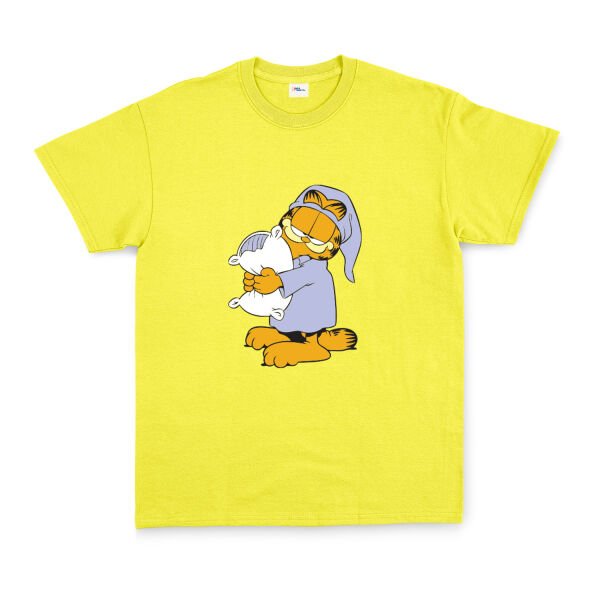 Garfield Tişört XL - Sarı