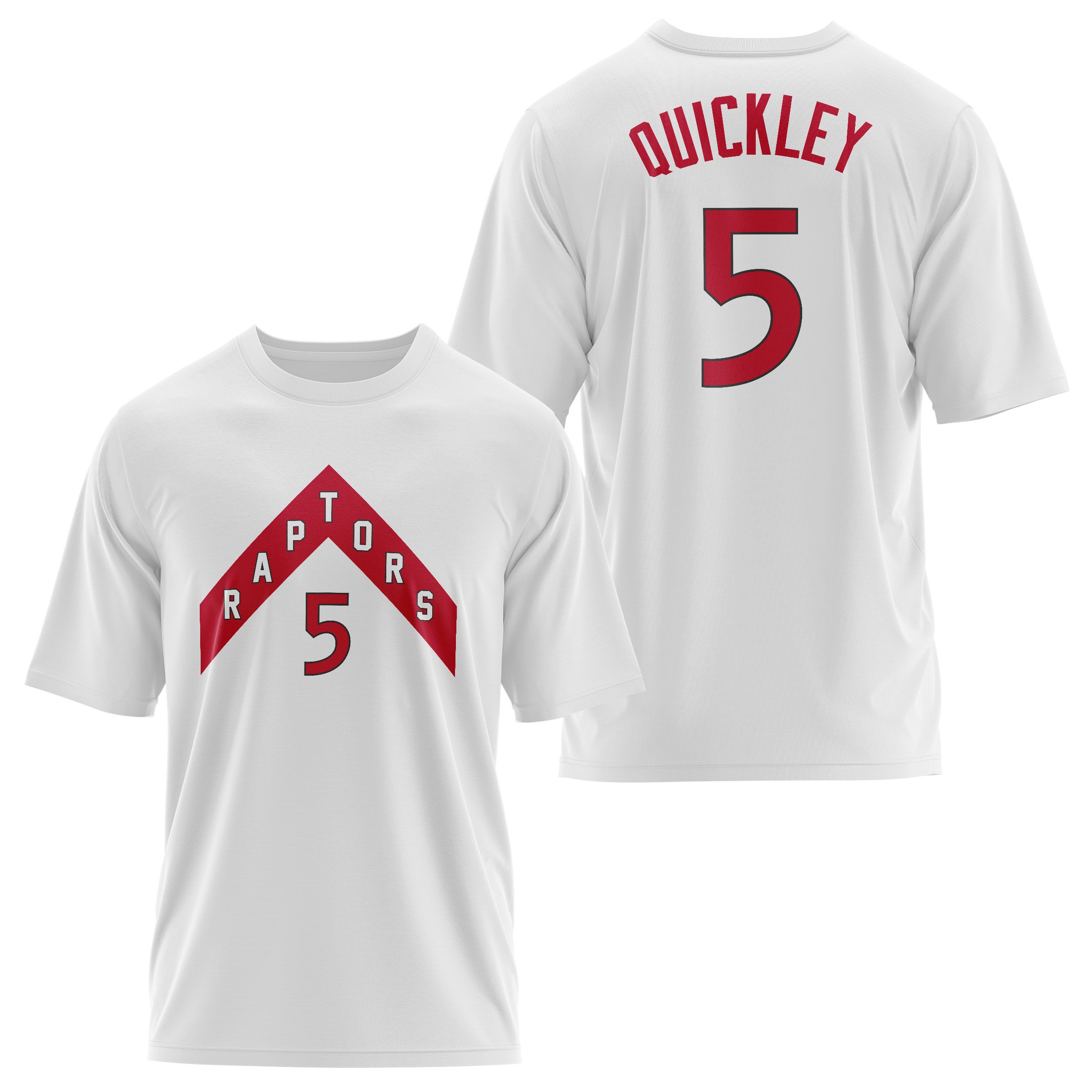 Immanuel Quickley 5 Raptors Jersey Oversize Tişört