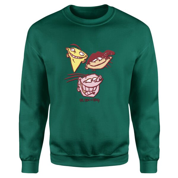 Ed, Edd n Eddy Sweatshirt M - Nefti Yeşili