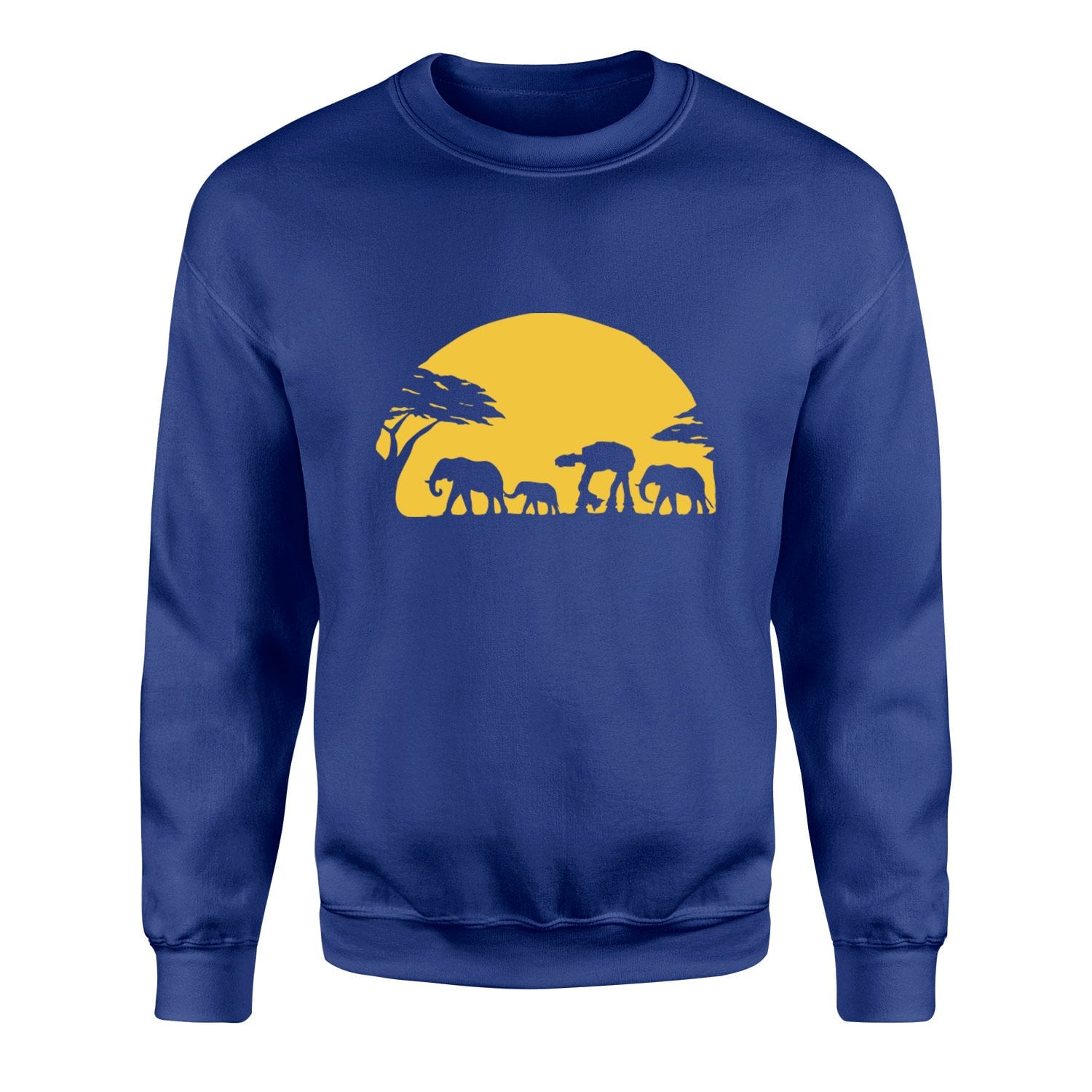 AT In the Jungle Sweatshirt M - İndigo Mavisi