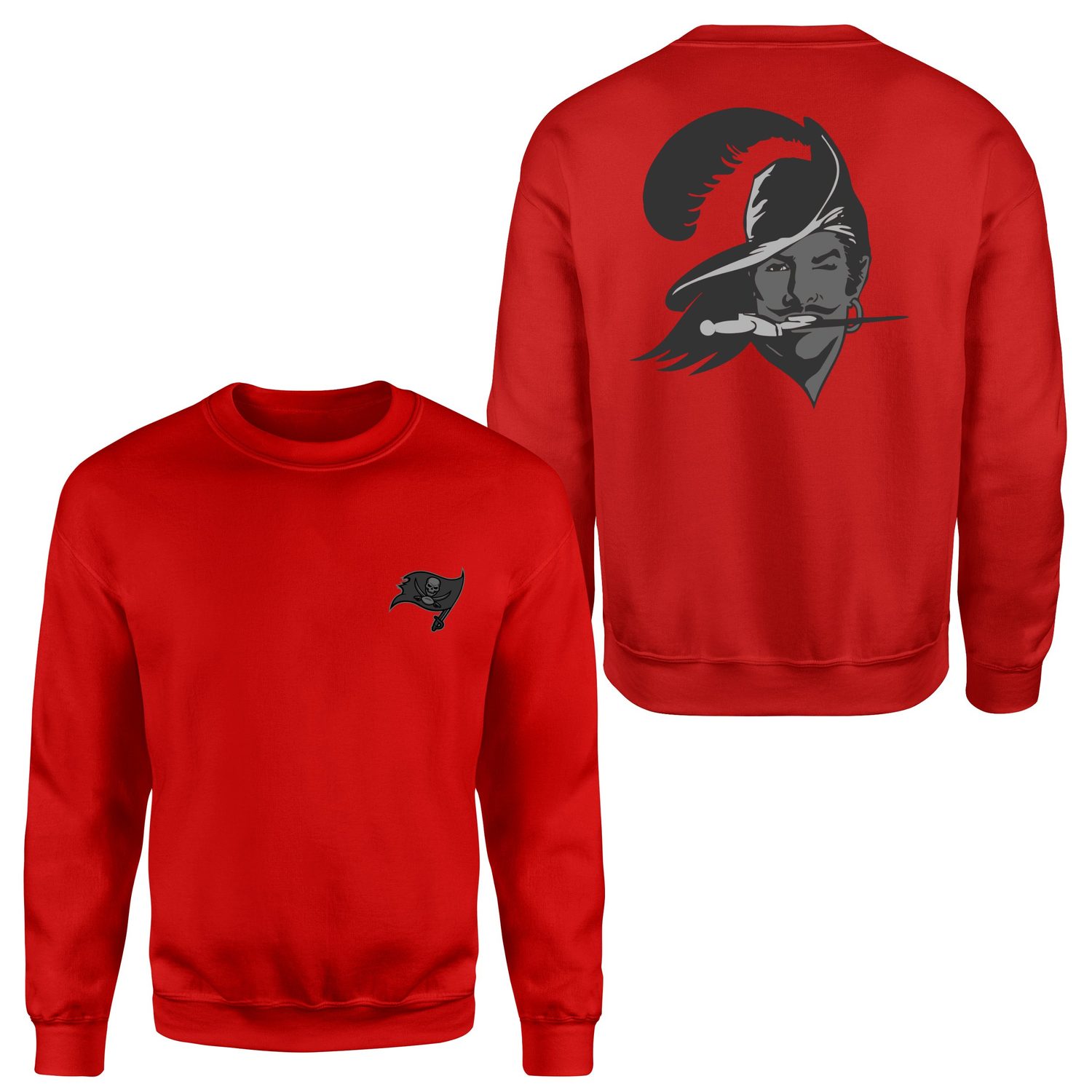 Tampa Bay Buccaneers Pirate Mode Sweatshirt XXL - Kırmızı