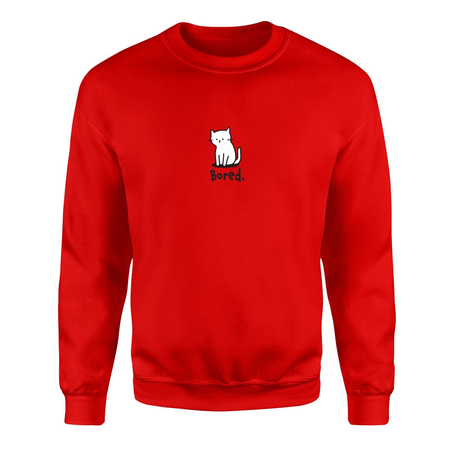 Bored. Sweatshirt M - Kırmızı