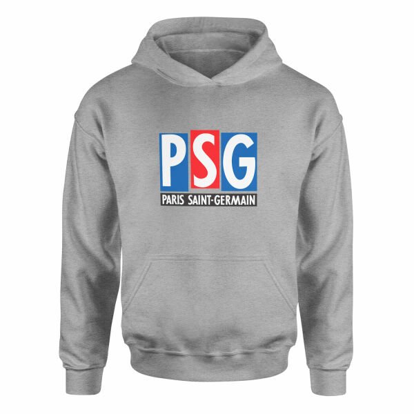 Paris Saint Germain 92-96 Hoodie S - Gri