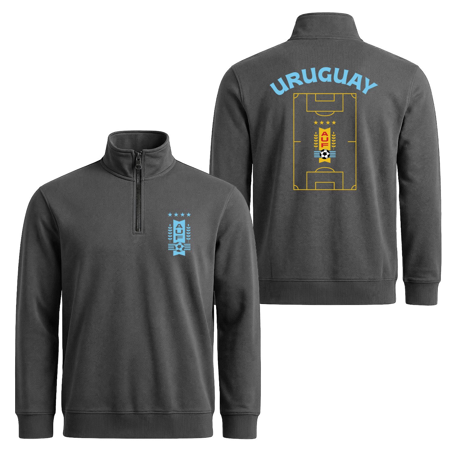 Uruguay Dünya Kupası 2026 Yarım Fermuarlı Sweatshirt
