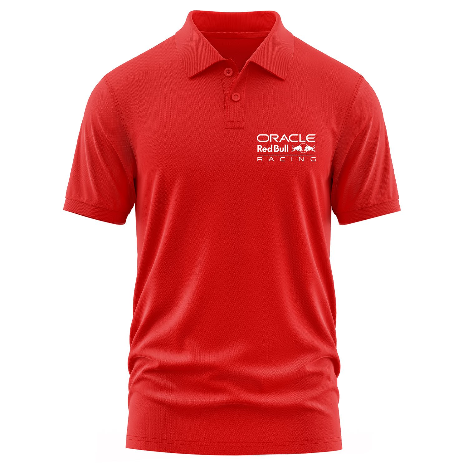 Oracle Red Bull Racing White Polo Tişört XXL - Kırmızı