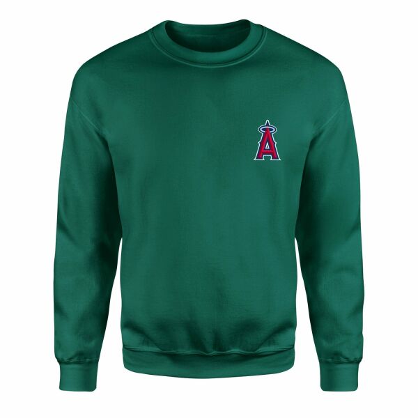 Los Angeles Angels Sweatshirt S - Nefti Yeşili