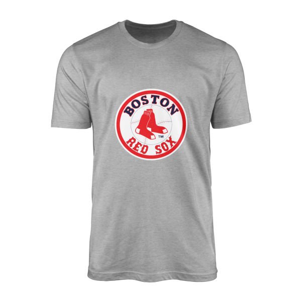 Boston RED SOX Baseball Tişört L - Gri