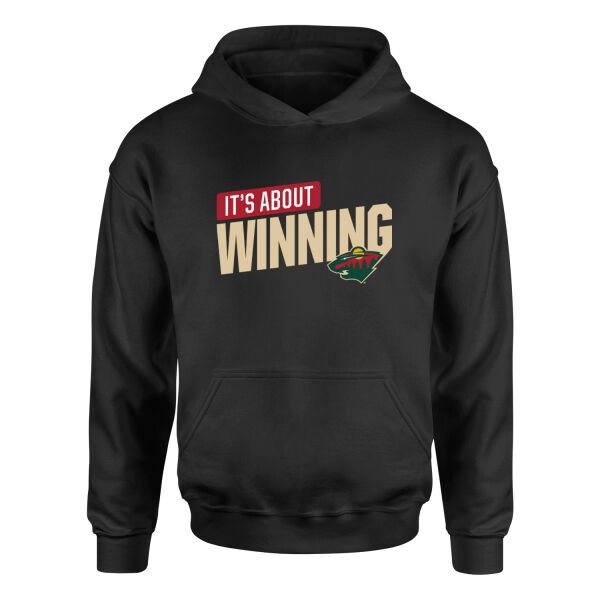 Minnesota Wild W Hoodie XL - Siyah
