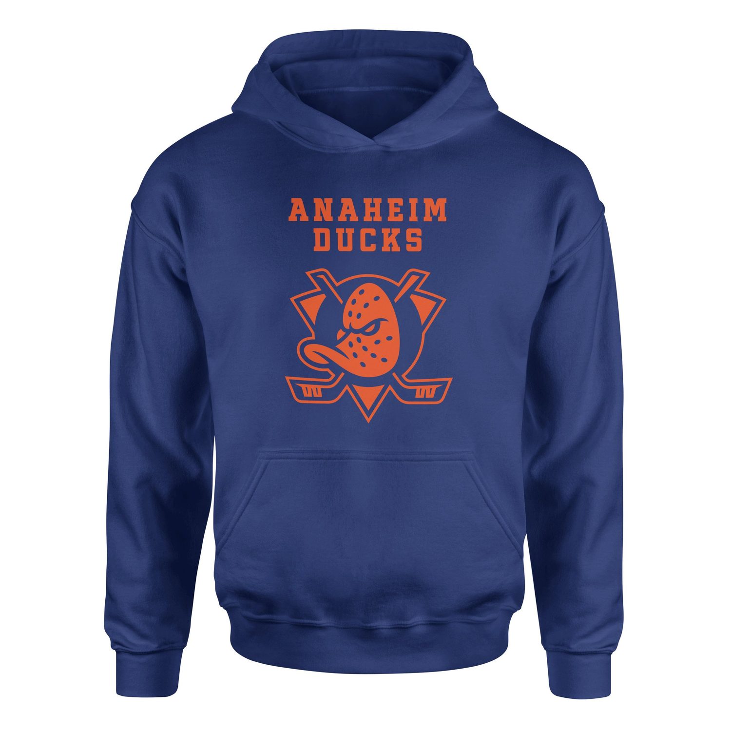Anaheim Ducks Hoodie M - İndigo Mavisi