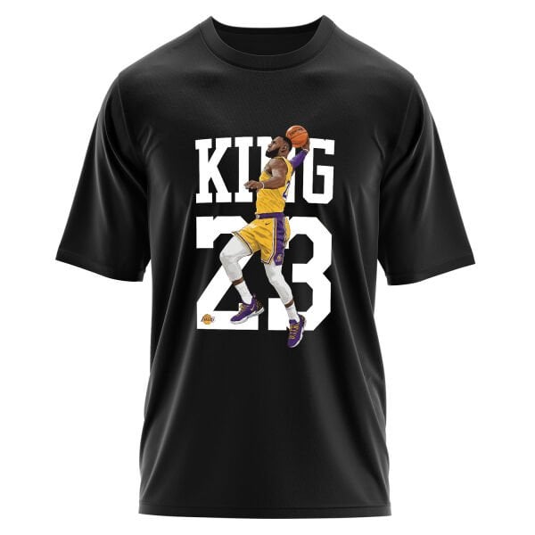 LeBron James Dunk LA Oversize Tişört