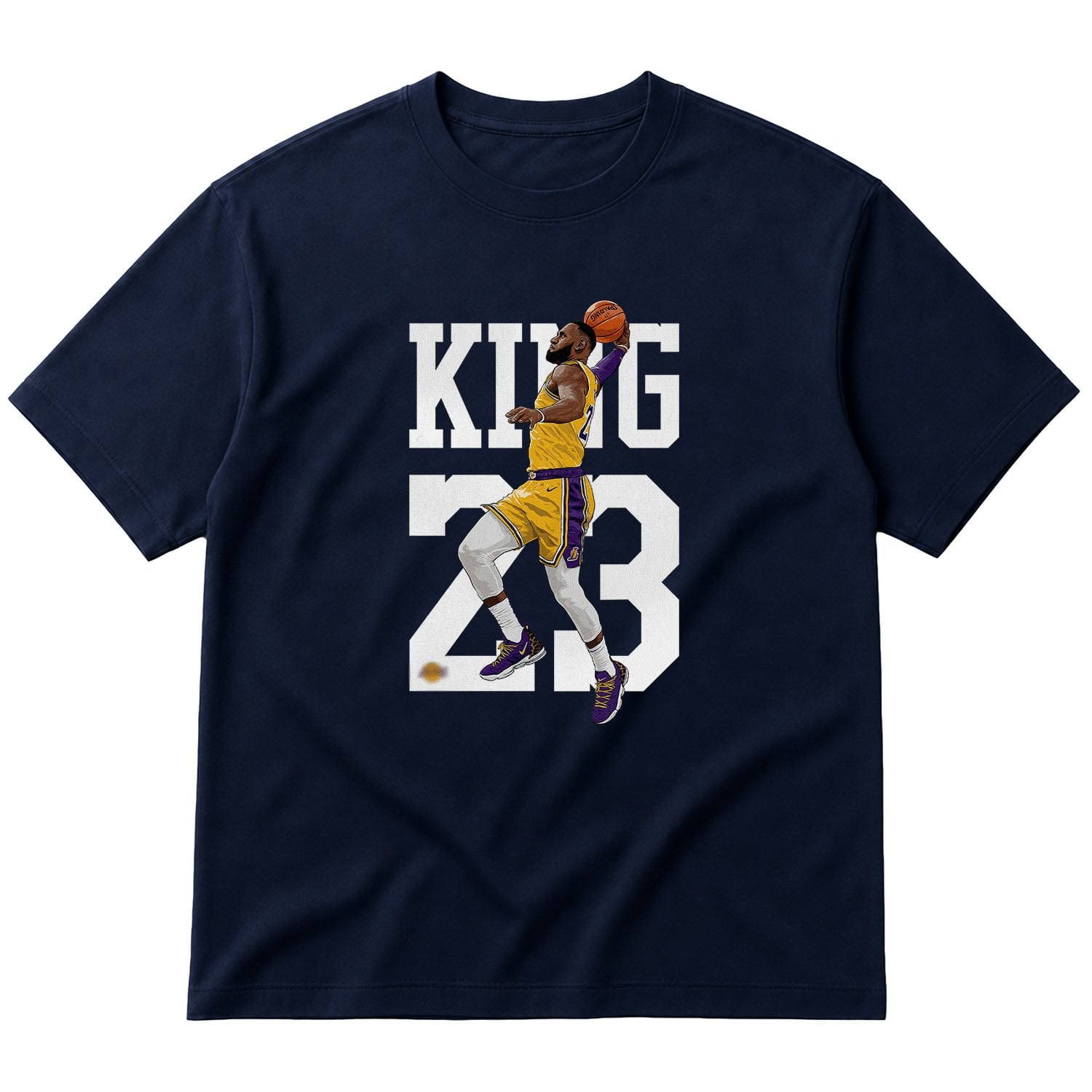 LeBron James Dunk LA Oversize Tişört