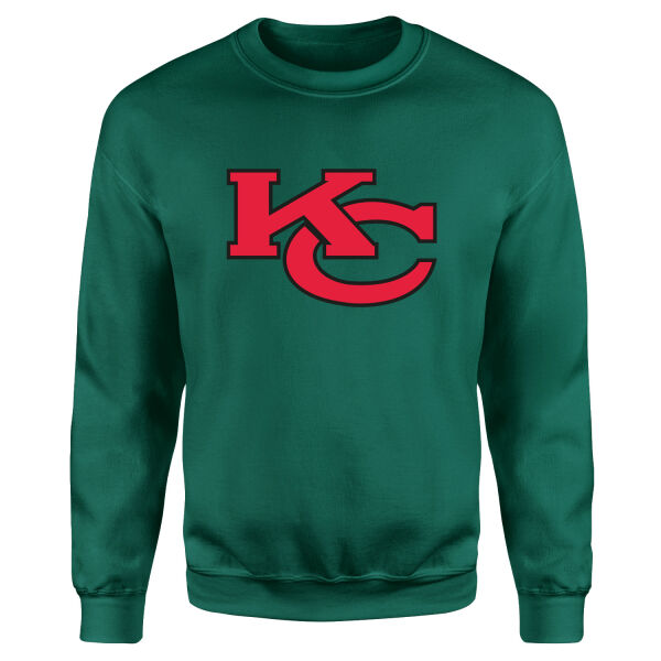 Chiefs, KC Sweatshirt L - Nefti Yeşili