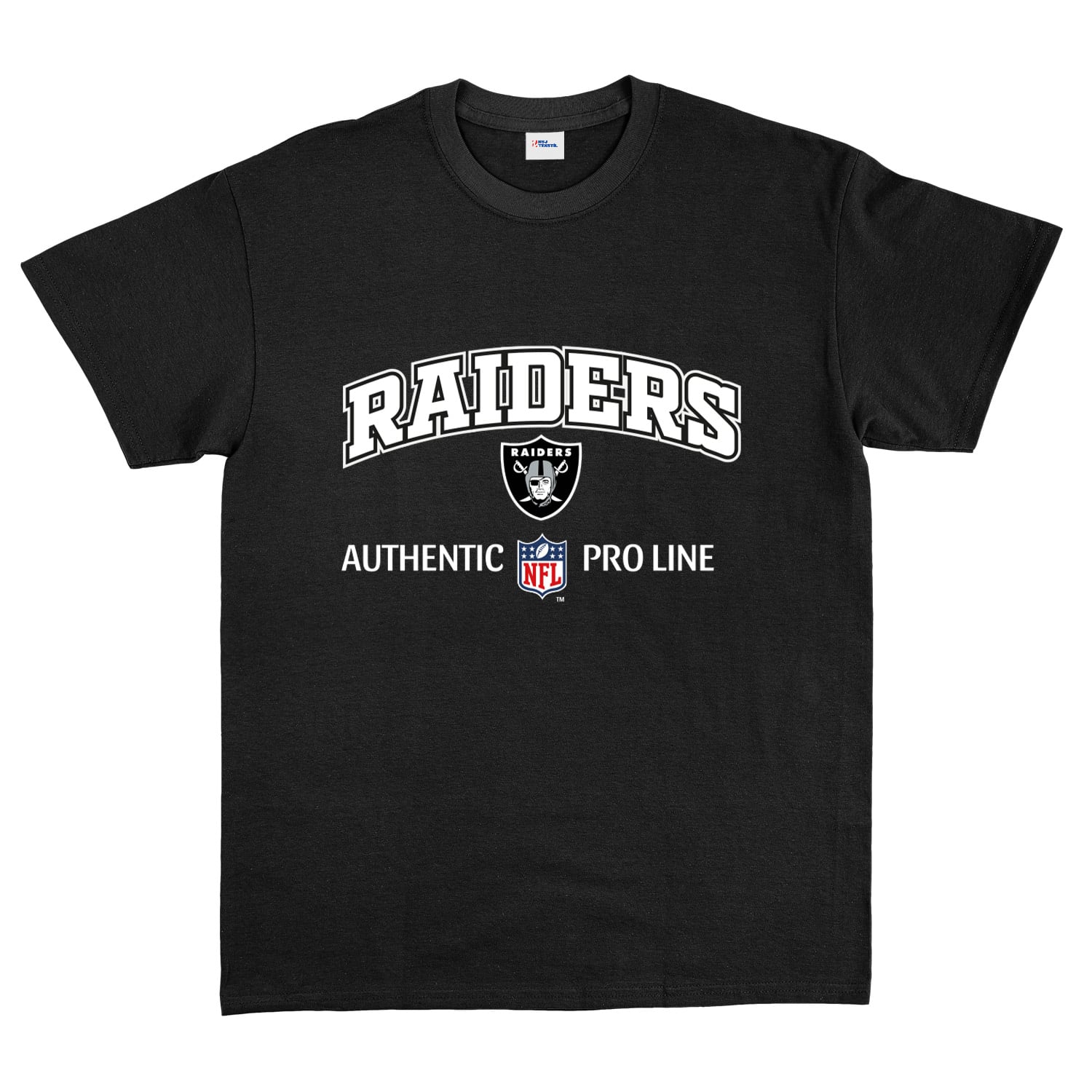 Raiders NFL Tişört XL - Siyah