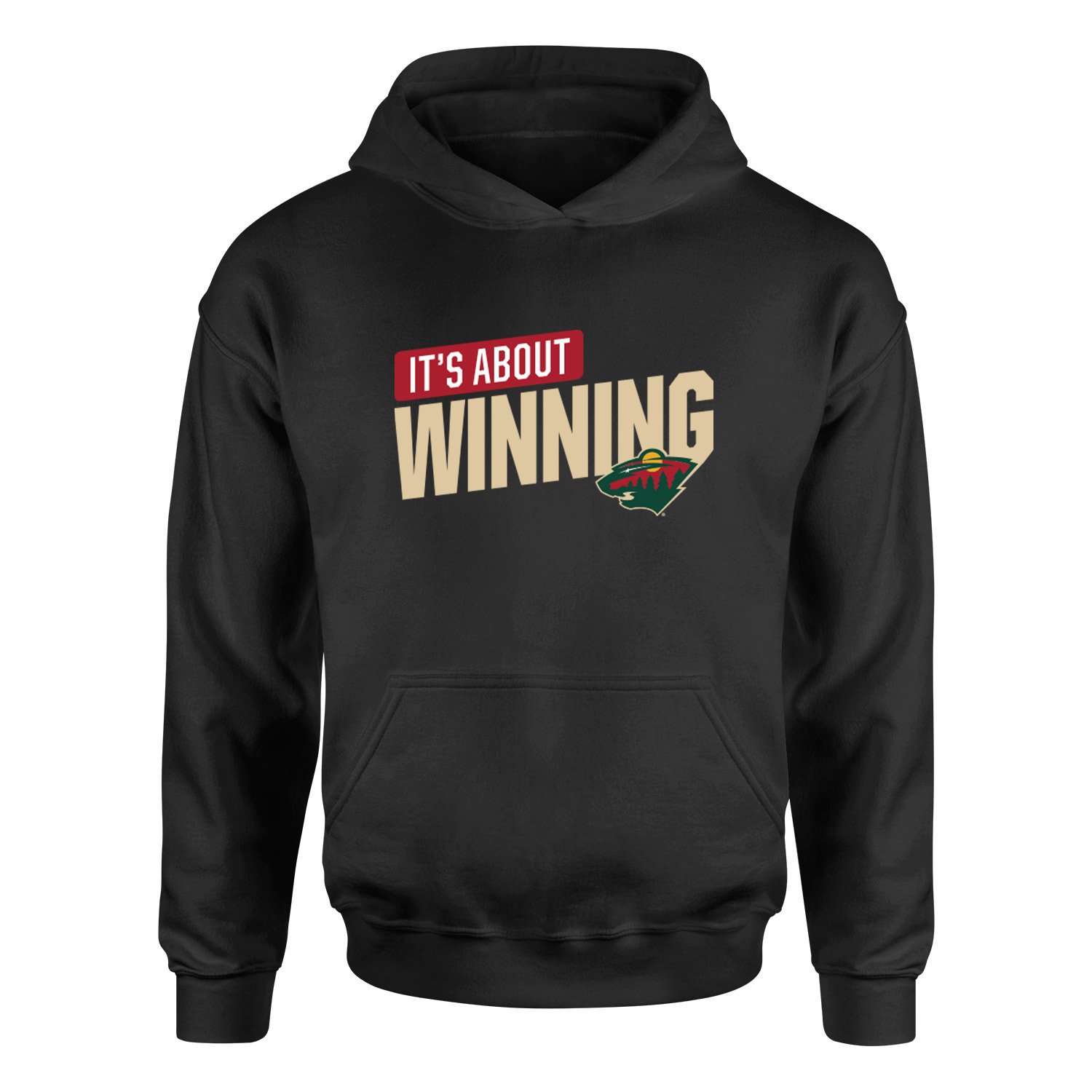 Minnesota Wild W Hoodie XXL - Siyah