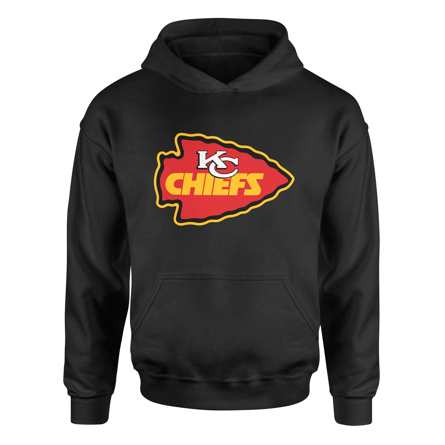 Kansas City Chiefs Hoodie S - Siyah