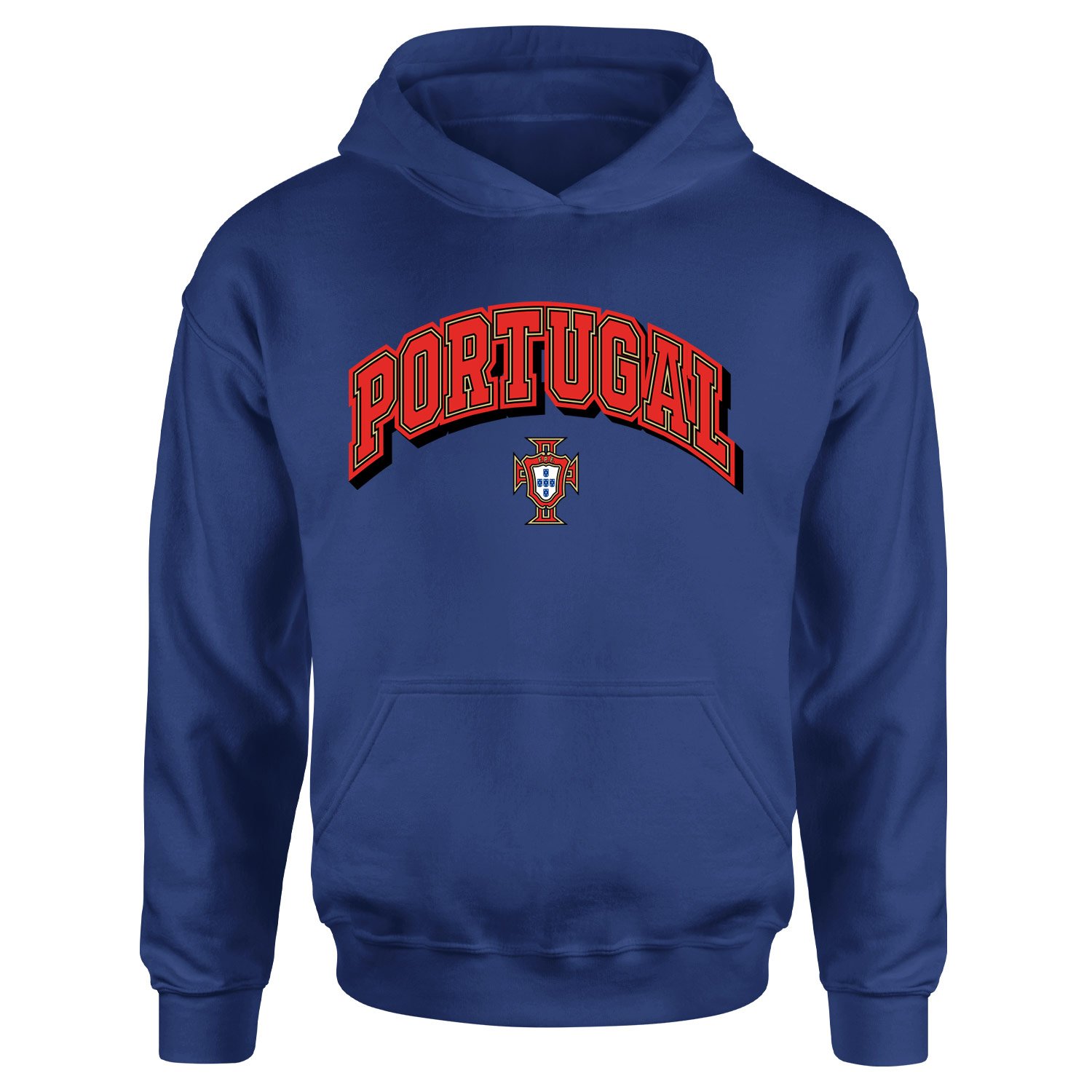 Portekiz 2026 Varsity Hoodie XXL - İndigo Mavisi