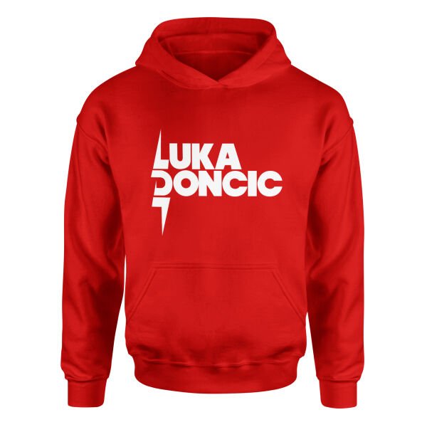 Luka Doncic Hoodie XL - Kırmızı