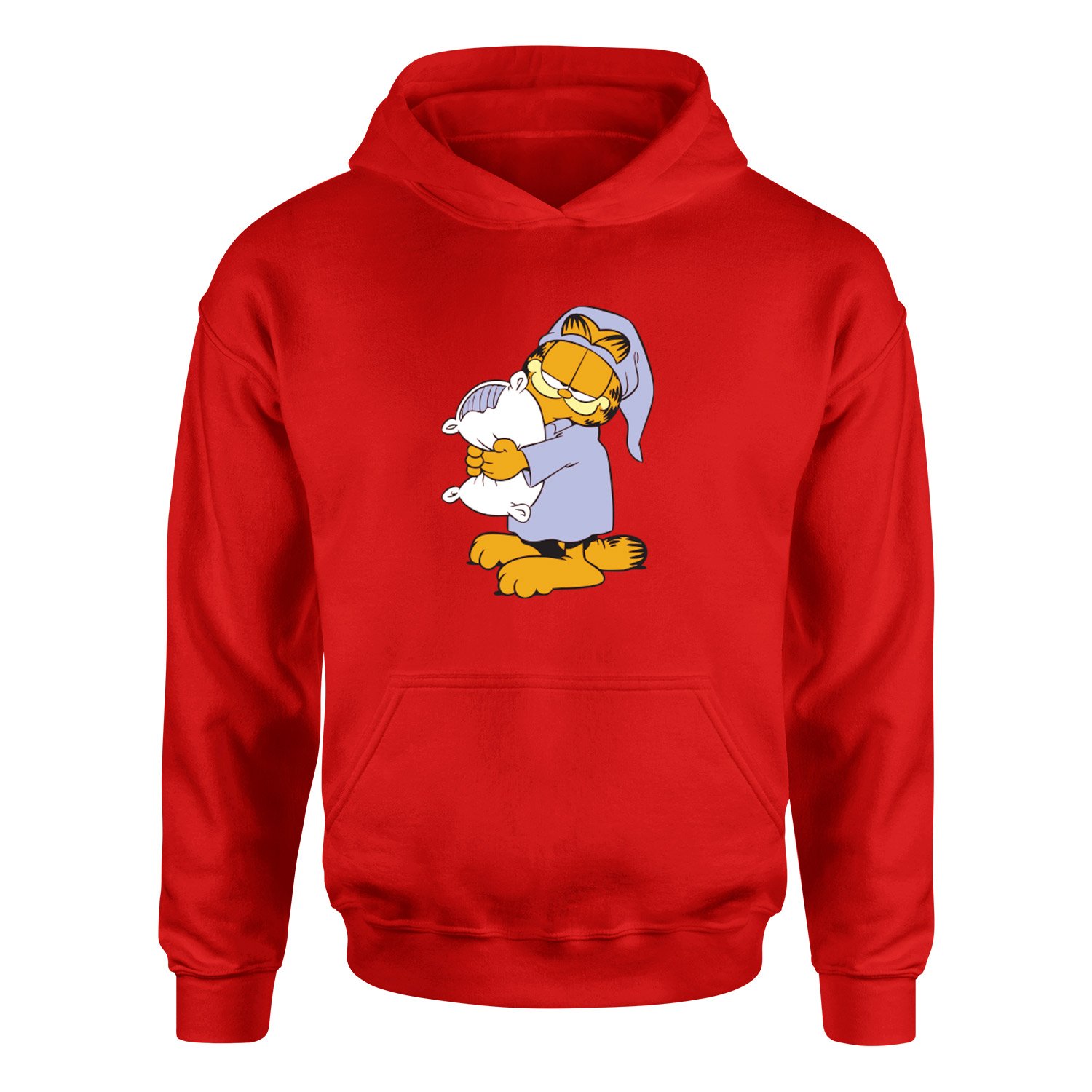 Garfield Hoodie L - Kırmızı