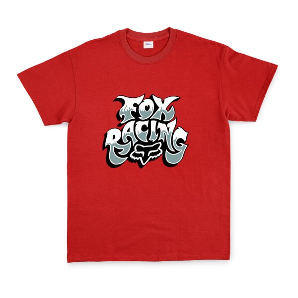 Fox Racing Tişört M - Kırmızı