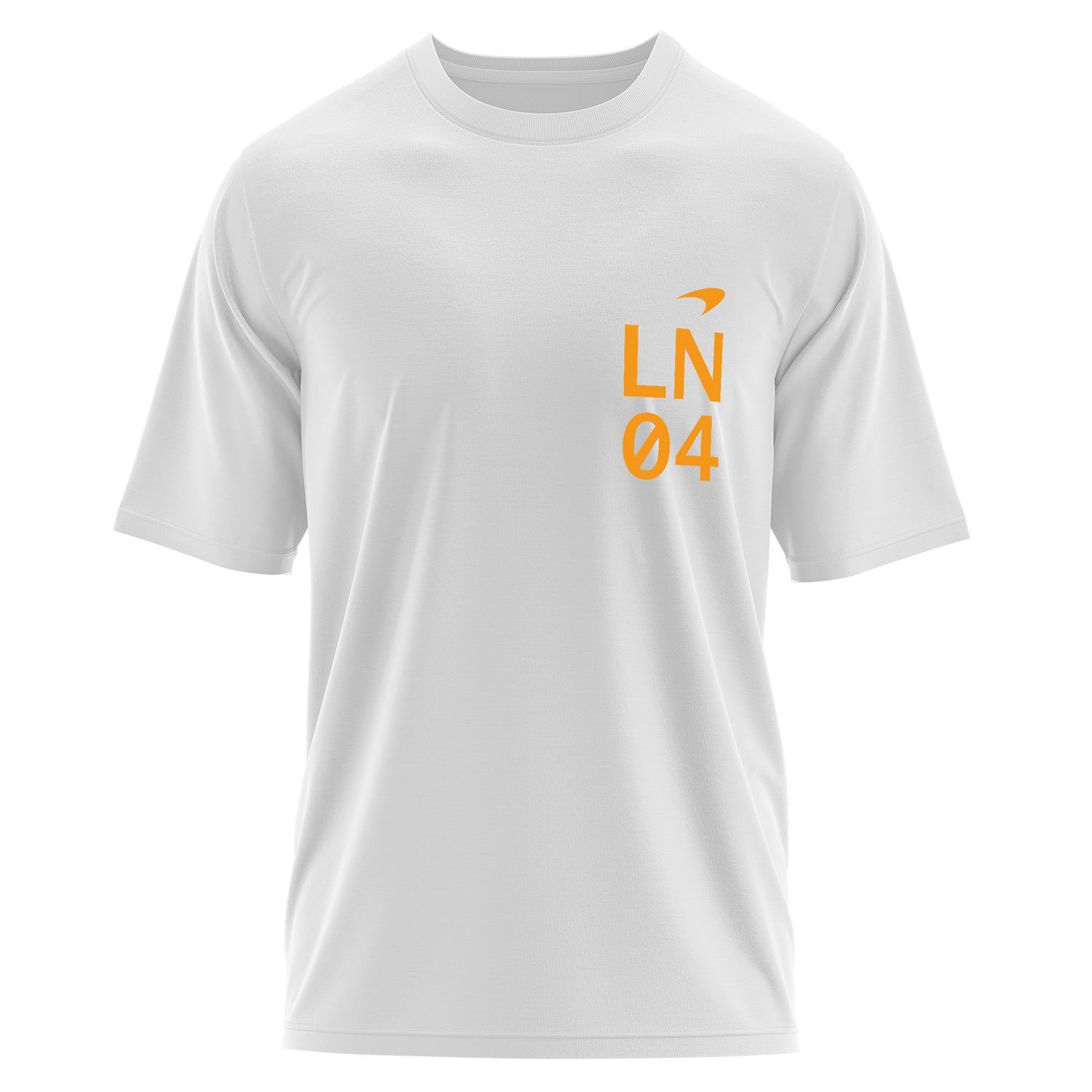 Lando Norris LN04 MCL Mastery Oversize Tişört S - Beyaz