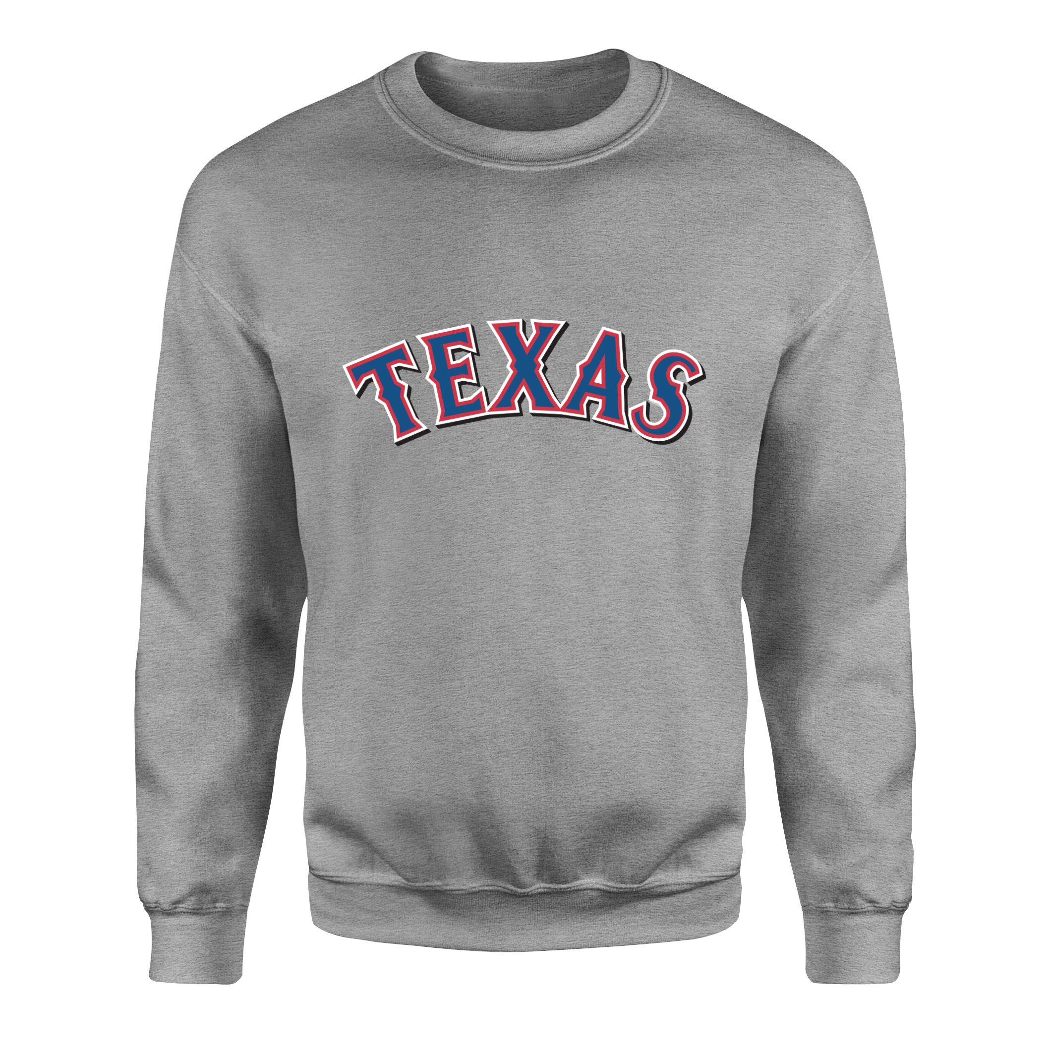 Texas Rangers Arch Sweatshirt XL - Gri