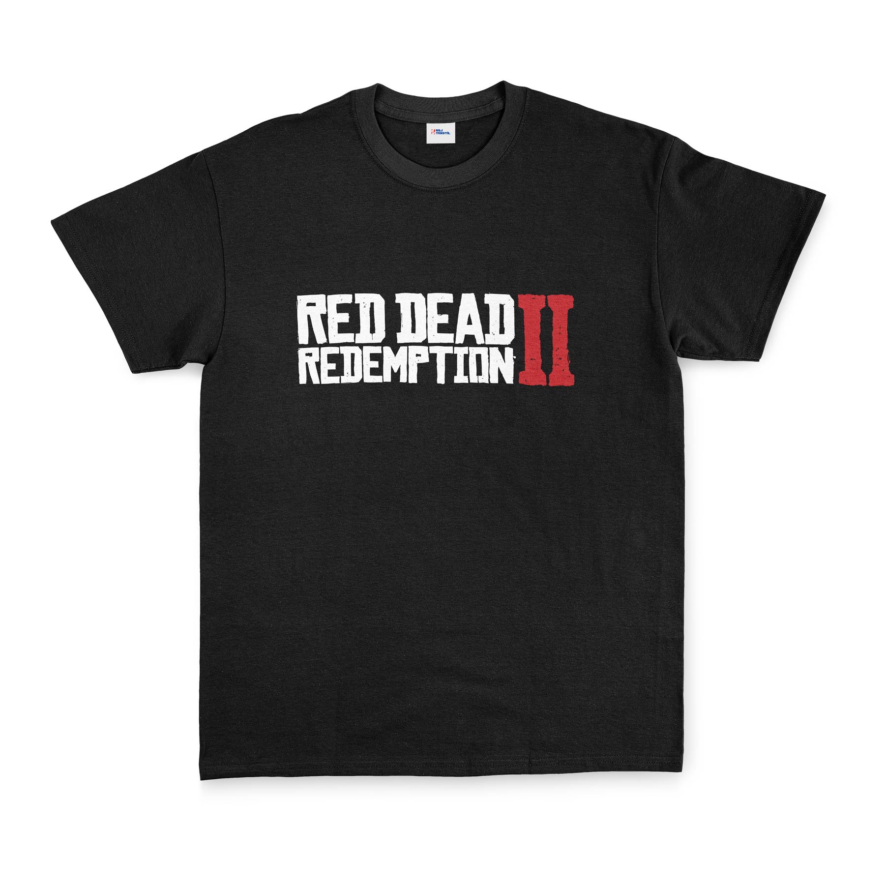 Red Dead Redemption II Tişört XL - Siyah