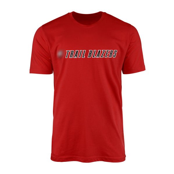 Trail Blazers Tişört XL - Kırmızı