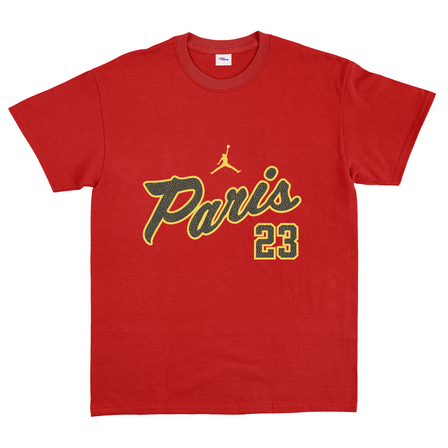 Paris 23 Jordan Tişört L - Kırmızı