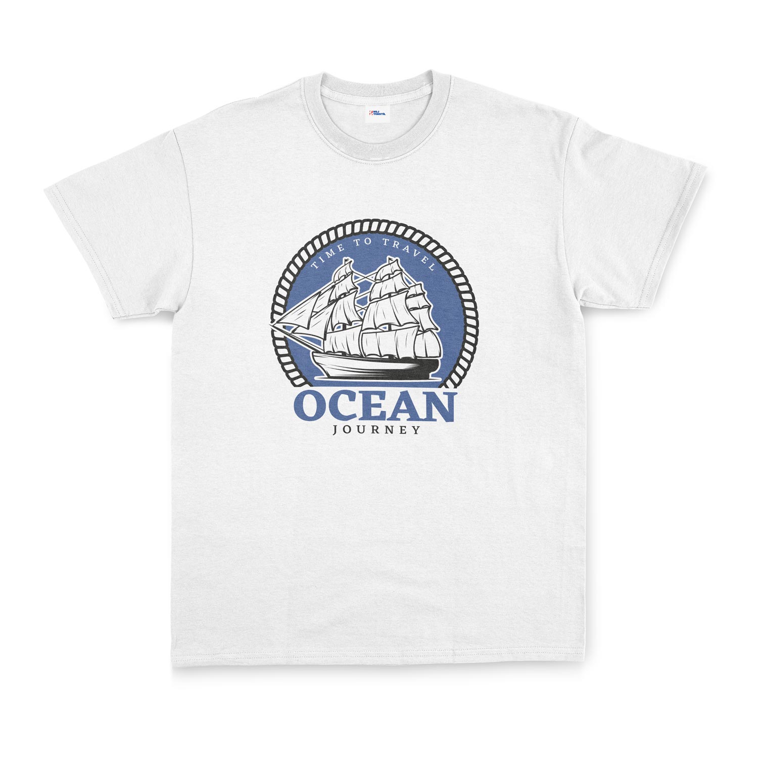 Ocean Journey Denizci Tişört M - Beyaz