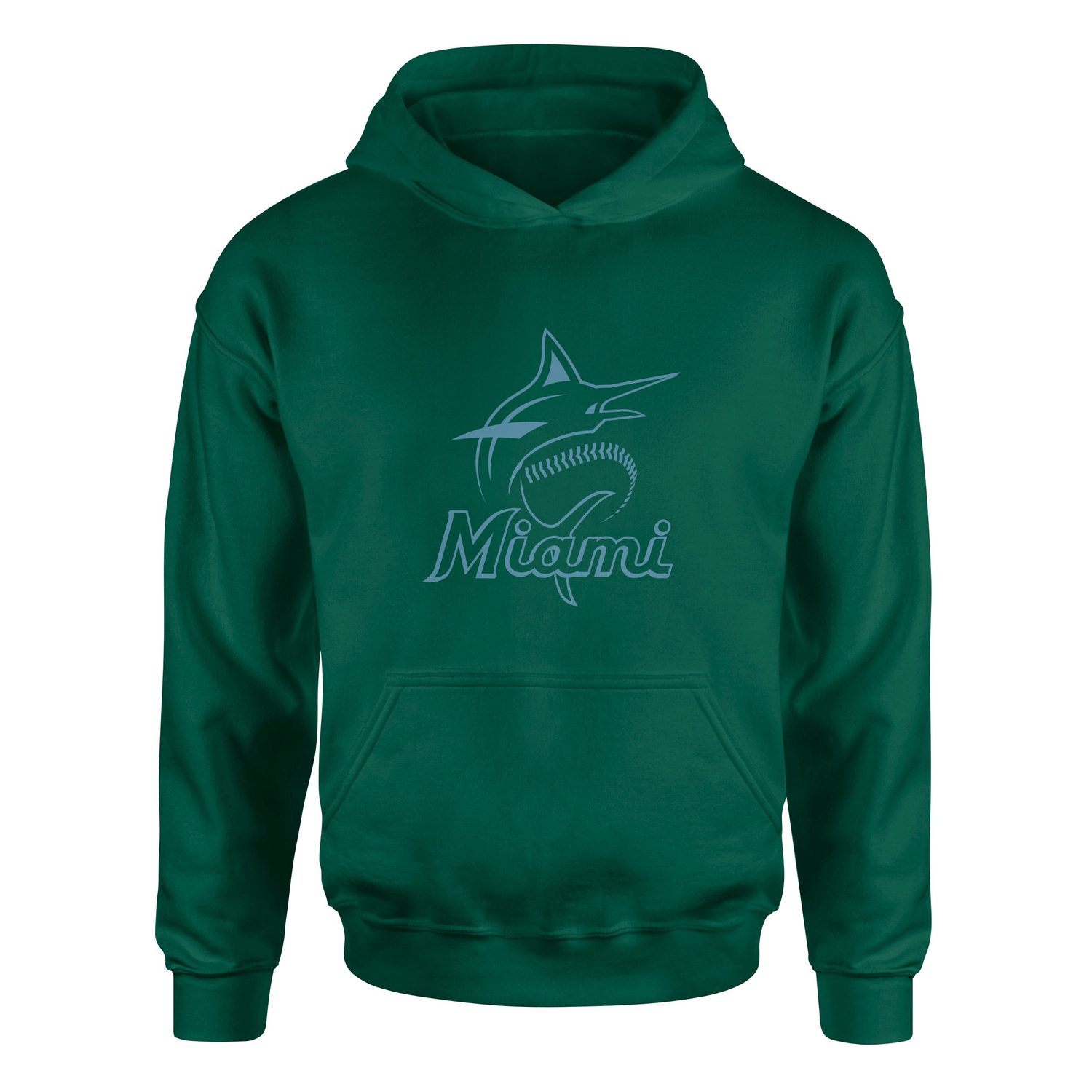 The Marlins Hoodie S - Nefti Yeşili
