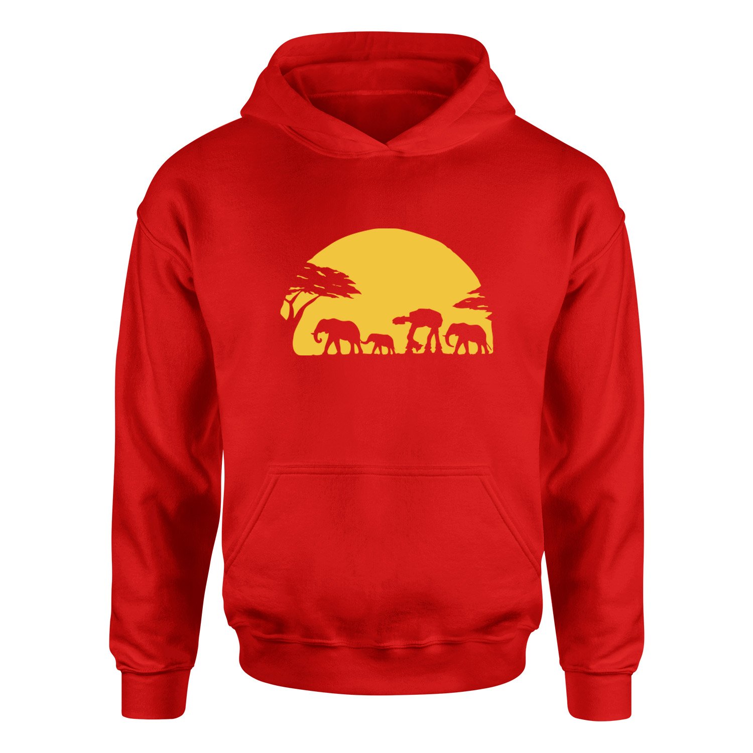 AT In the Jungle Hoodie XL - Kırmızı