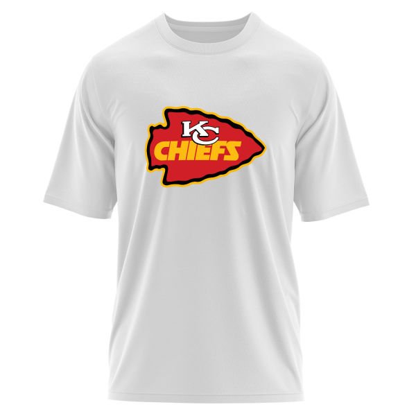 Kansas City Chiefs Oversize Tişört M - Beyaz