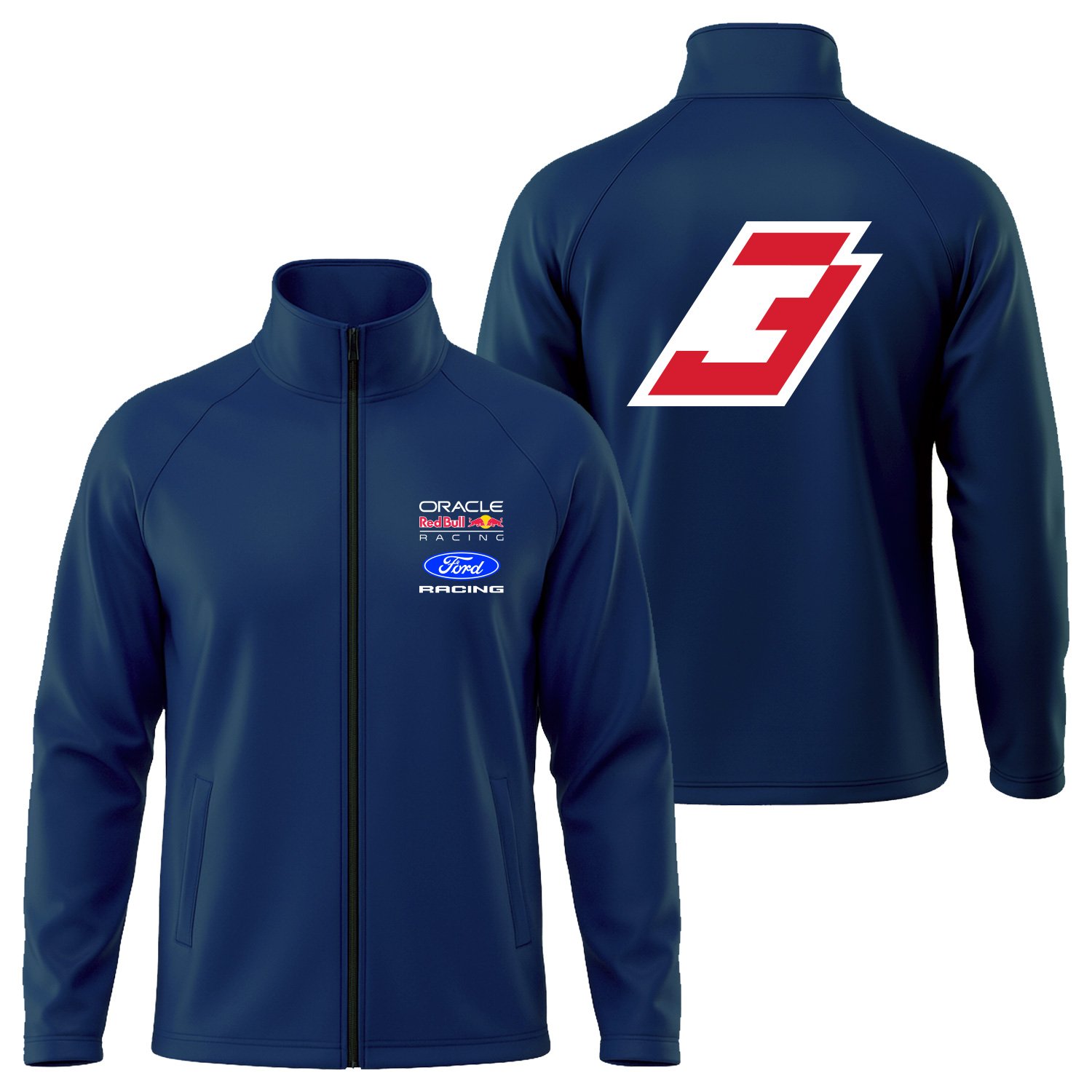 Max Verstappen Red Bull Jersey Soft Shell Ceket XXL - İndigo Mavisi