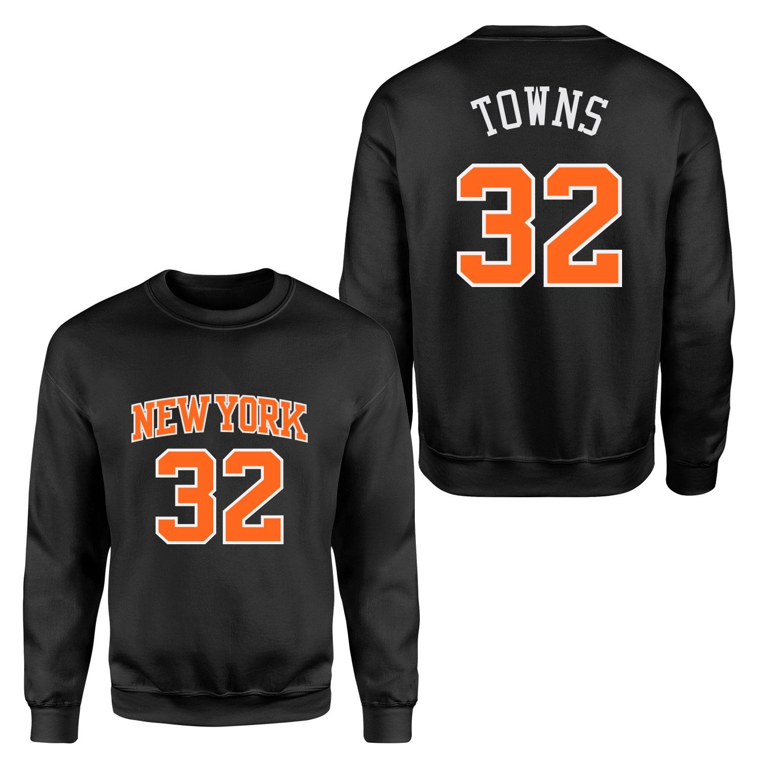 Karl-Anthony Towns 32 New York Jersey Sweatshirt