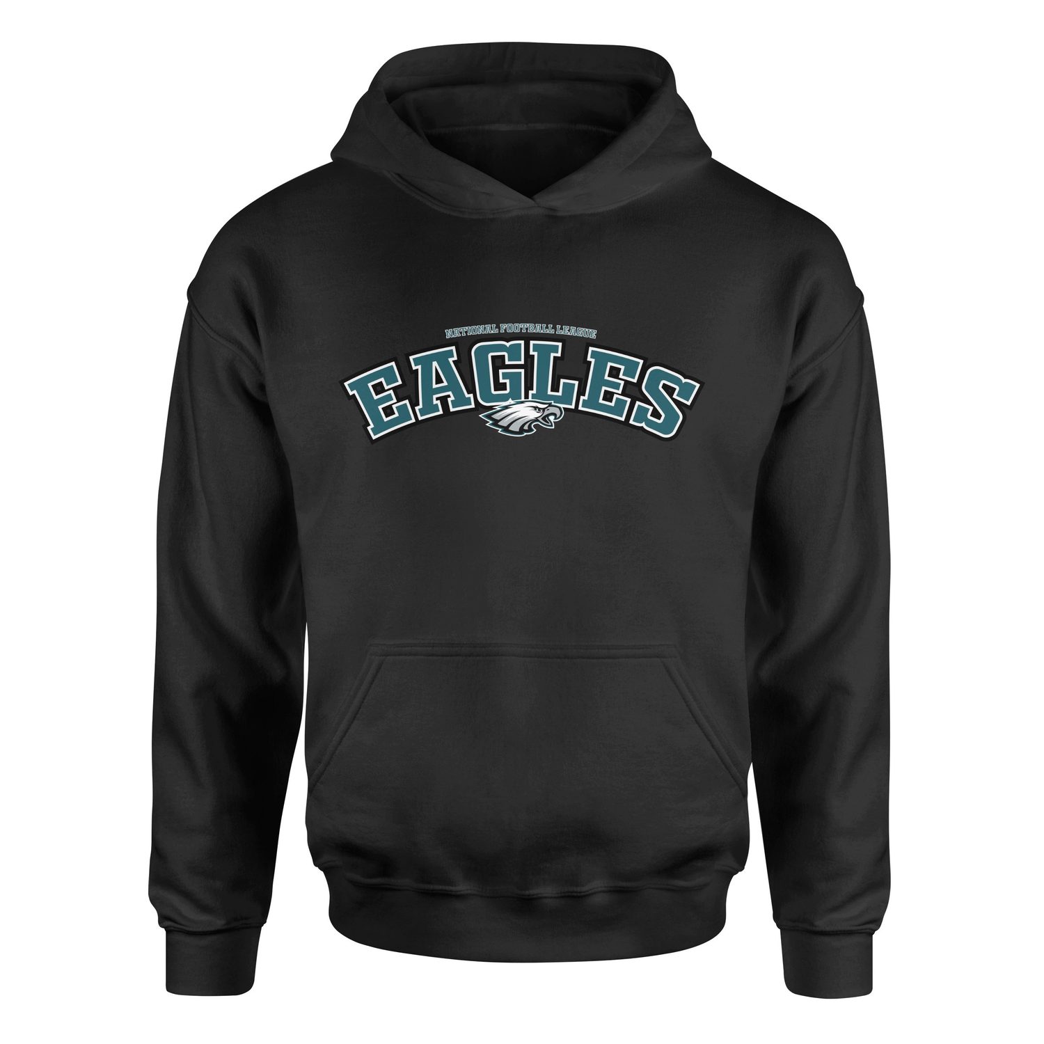 Philadelphia Eagles NFL Hoodie S - Siyah