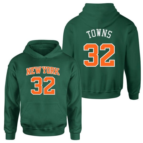 Karl-Anthony Towns 32 New York Jersey Hoodie