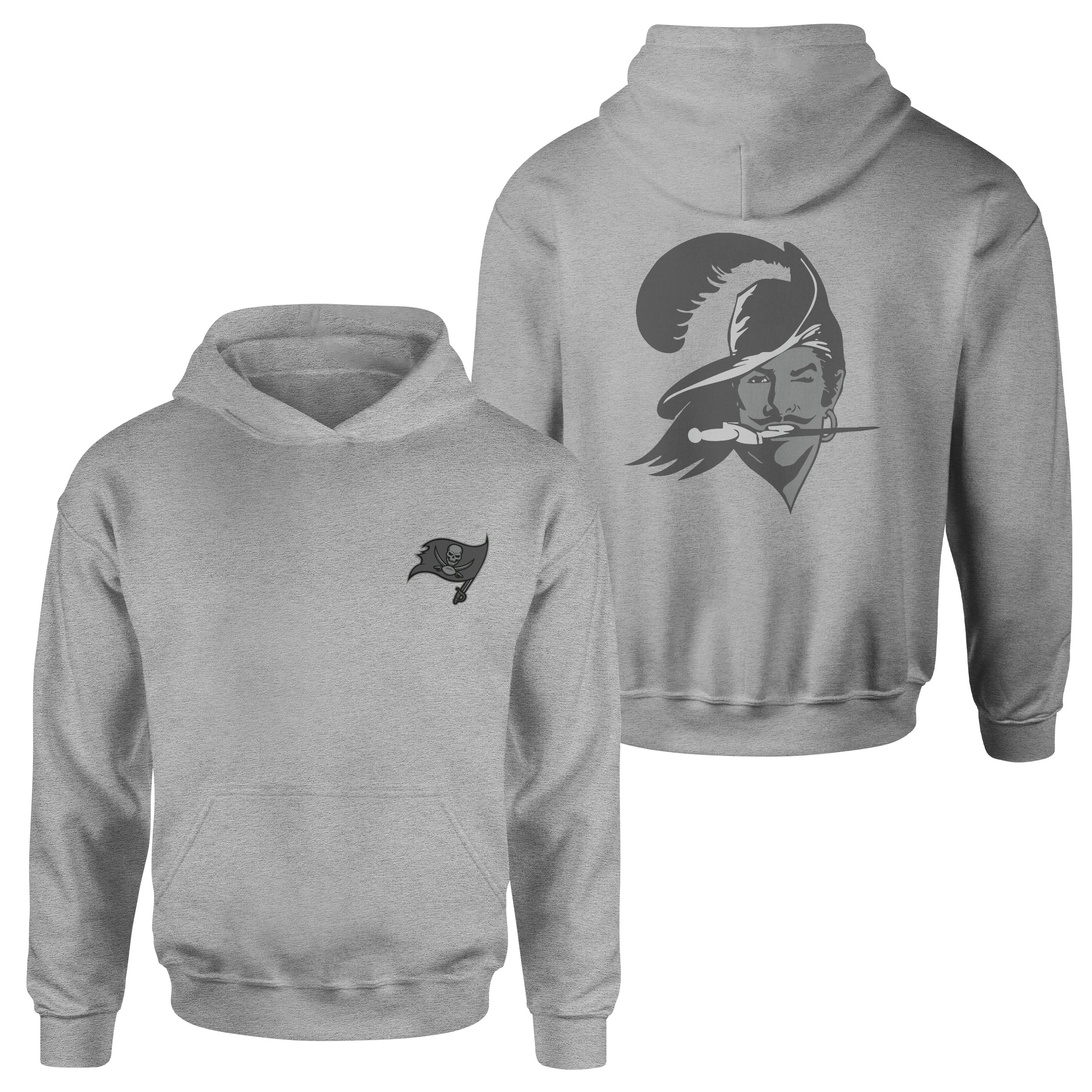 Tampa Bay Buccaneers Pirate Mode Hoodie M - Gri