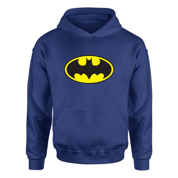 Batman Hoodie M - İndigo Mavisi