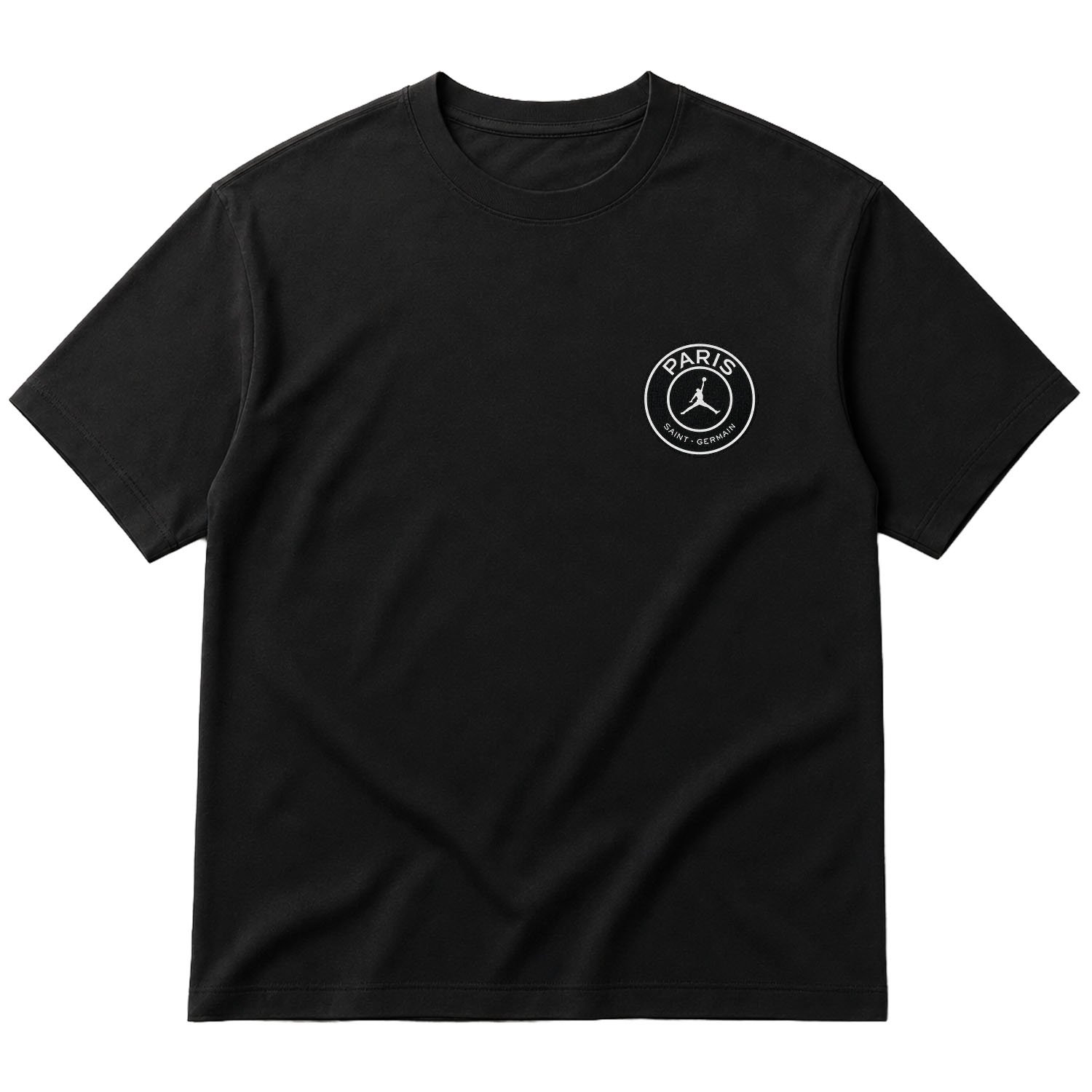 PSG X Air Jordan Oversize Tişört L - Siyah