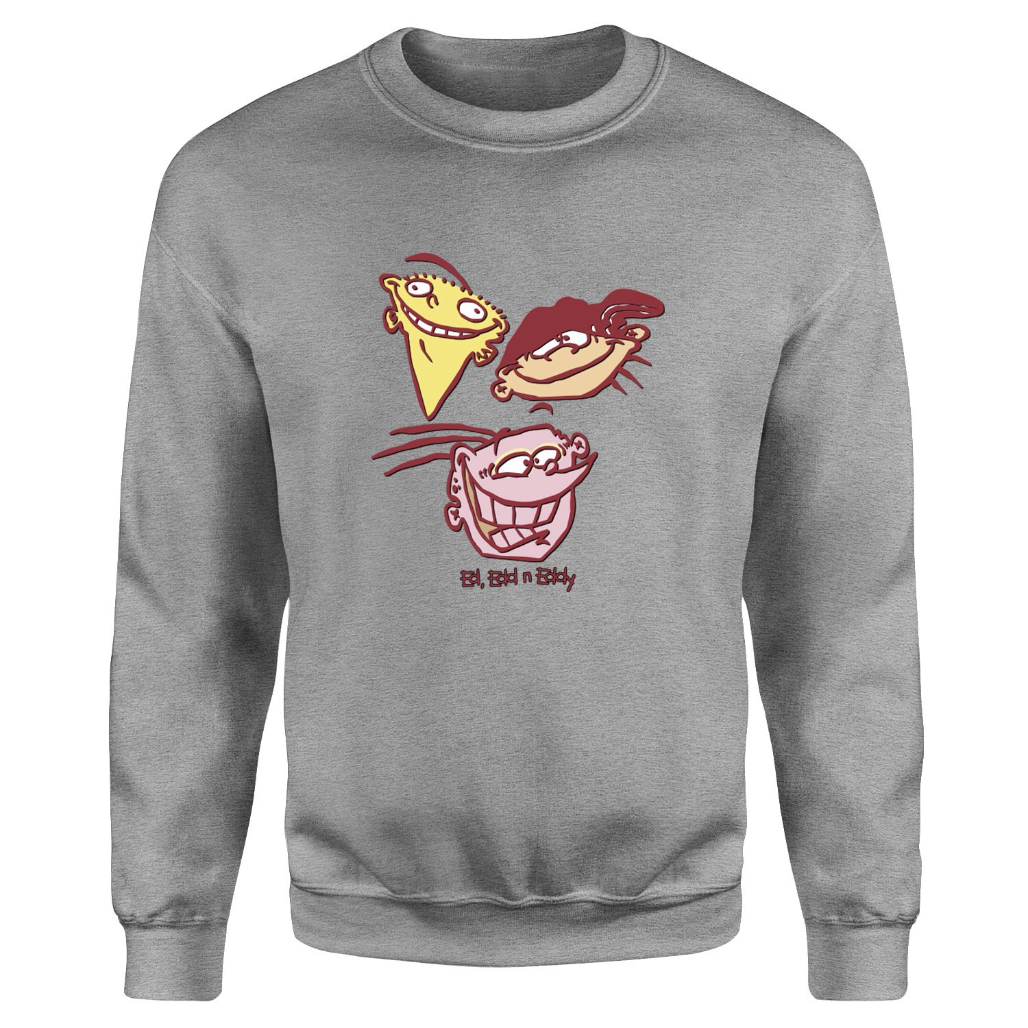 Ed, Edd n Eddy Sweatshirt L - Gri
