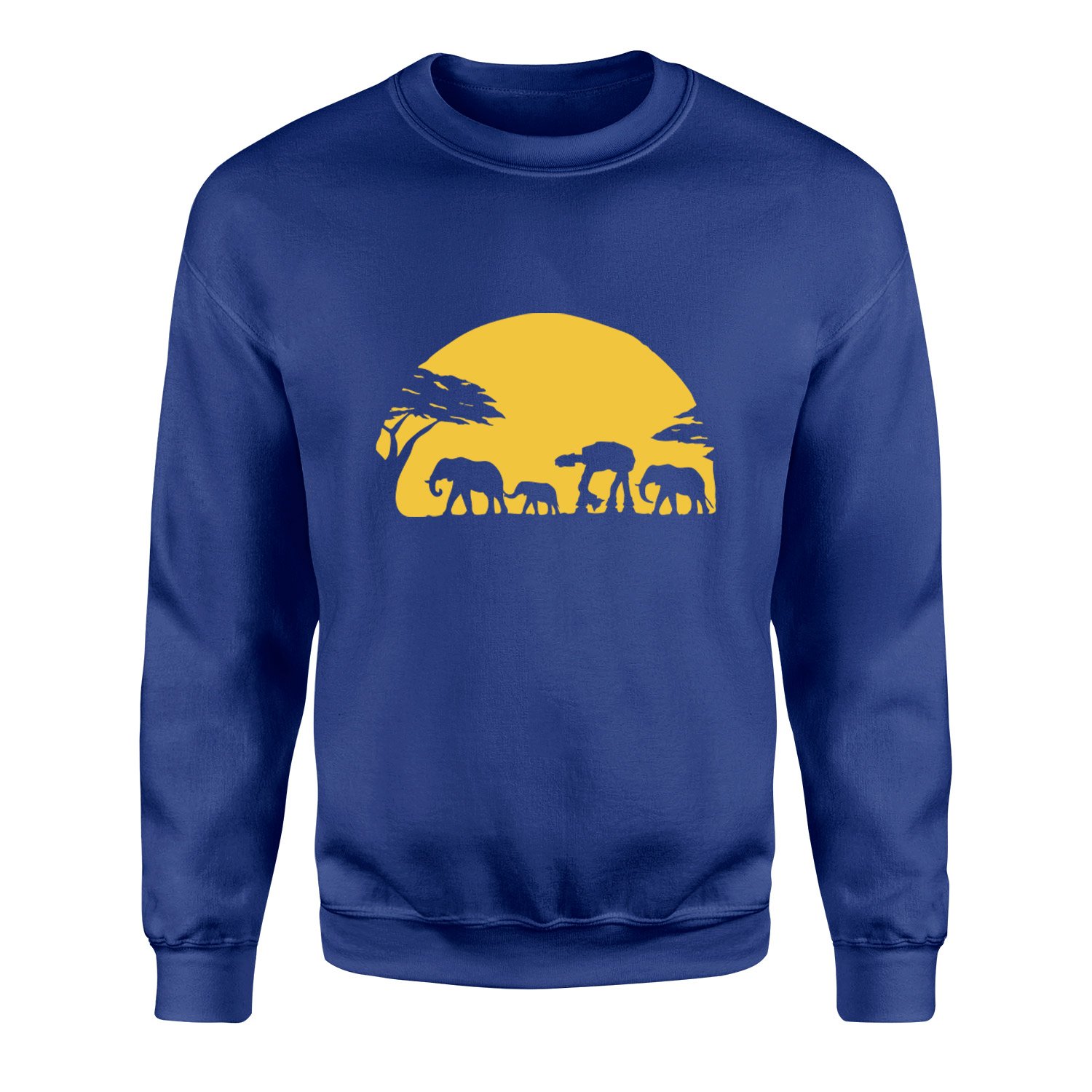 AT In the Jungle Sweatshirt XL - İndigo Mavisi